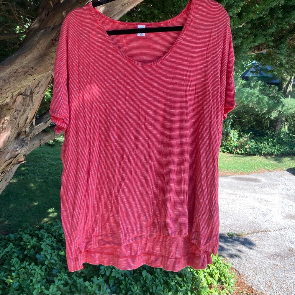old navy scoop neck luxe tshirt